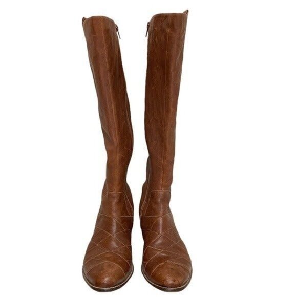 Seychelles Leather Rally Riding Boots in Brown Size 6.5 - Picture 6 of 9
